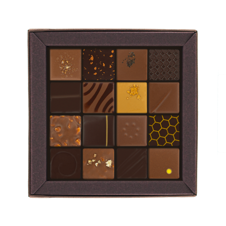 Coffret 32 Chocolats Fourrés