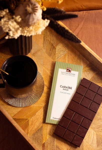 Tablette Cara�be doux (noir 66%) - Grand cru