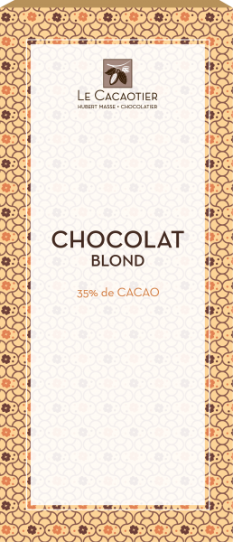 Tablette Chocolat blanc 35%
