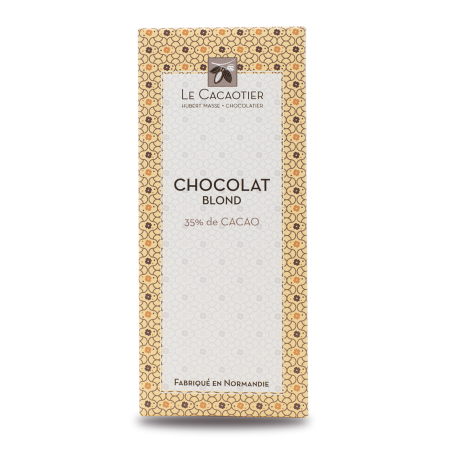 Tablette chocolat blond 35%