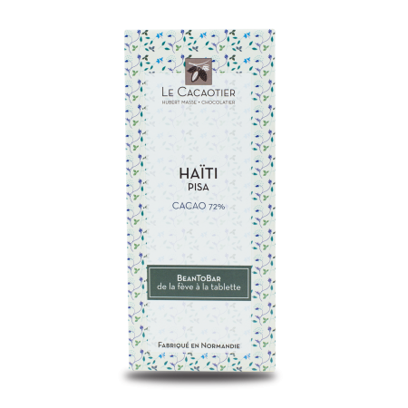 Tablette Haïti PISA (noir 72%) - BeanToBar